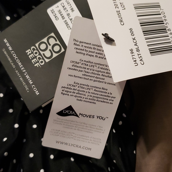 COCOA REEF BRA SIZE TANKINI SWIM TOP - Picture 11 of 12